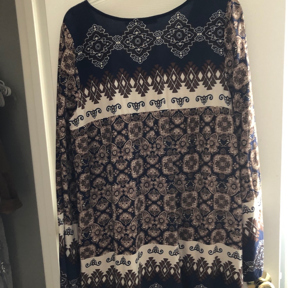 Boho Patterned Dress - Picture 4 of 4